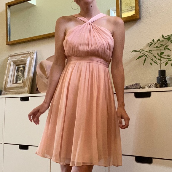 J. Crew Petite Sinclair Dress in Silk Chiffon 00P - Picture 3 of 5